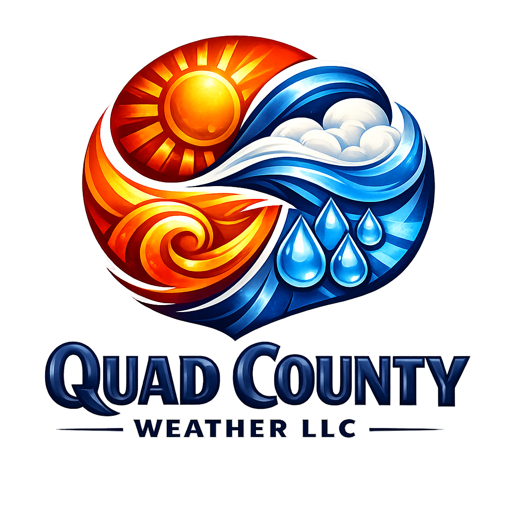Quad County Weather logo